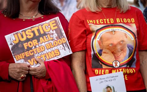 Infected blood scandal is 'worst treatment disaster in history of .
